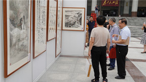 庆祝中国共产党成立 100周年书画展掠影
